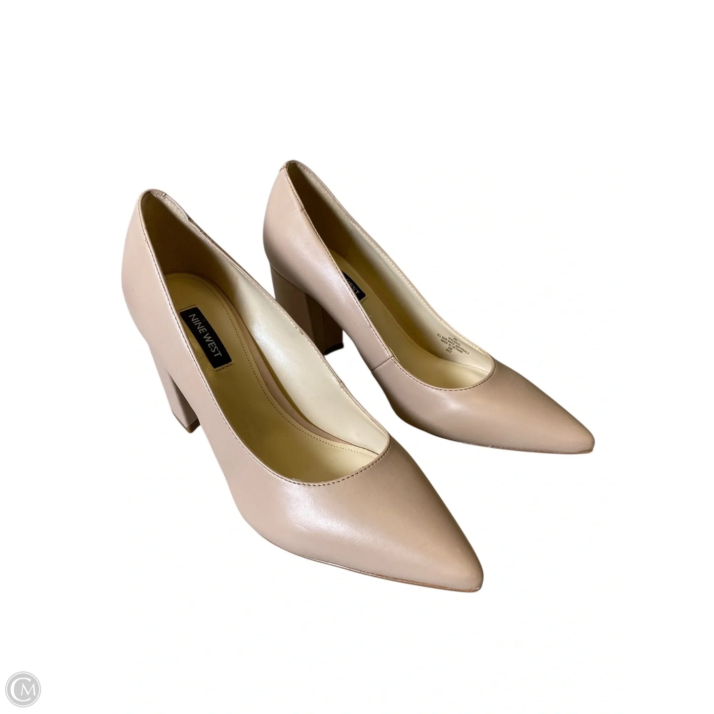 Shoes Heels Block By Nine West In Pink, Size: 8