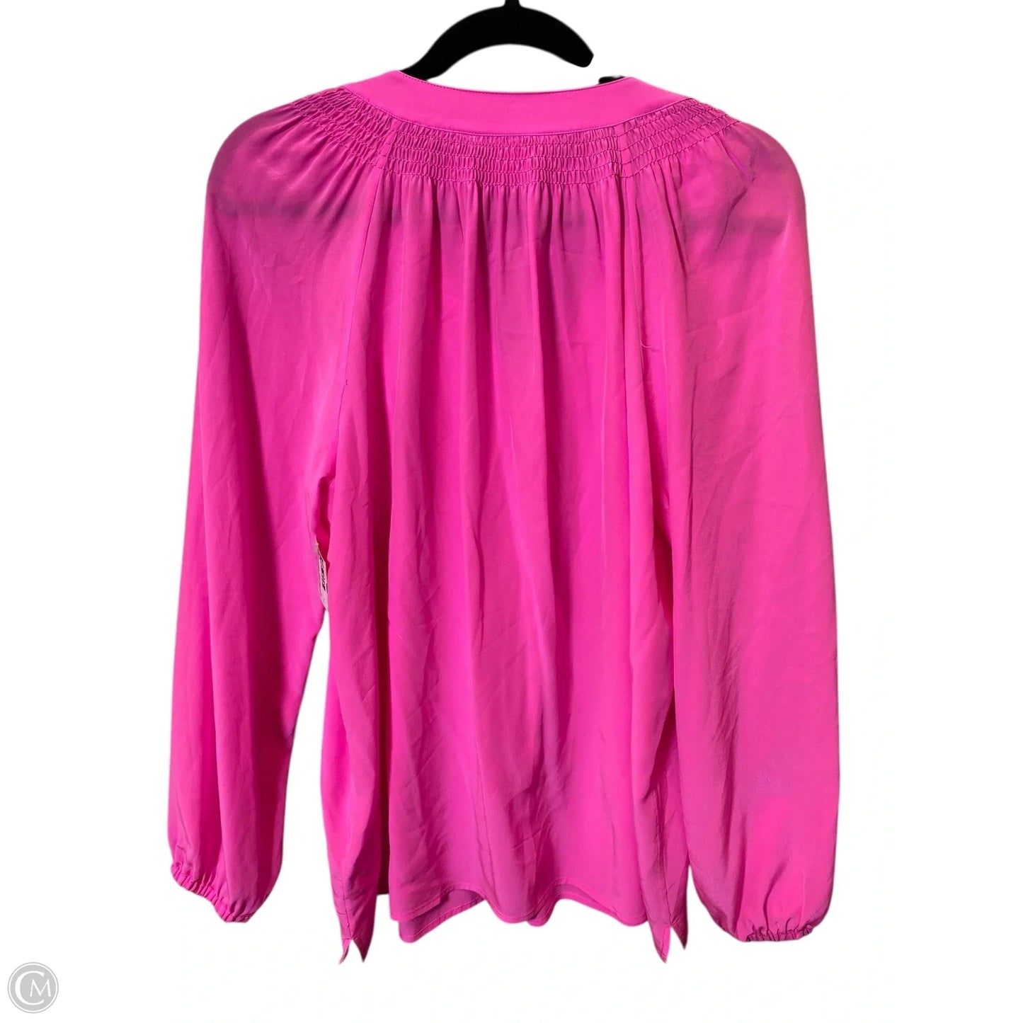 Top Long Sleeve Designer By Lilly Pulitzer In Pink, Size: L