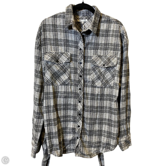 Jacket Other By Clothes Mentor In Plaid Pattern, Size: M