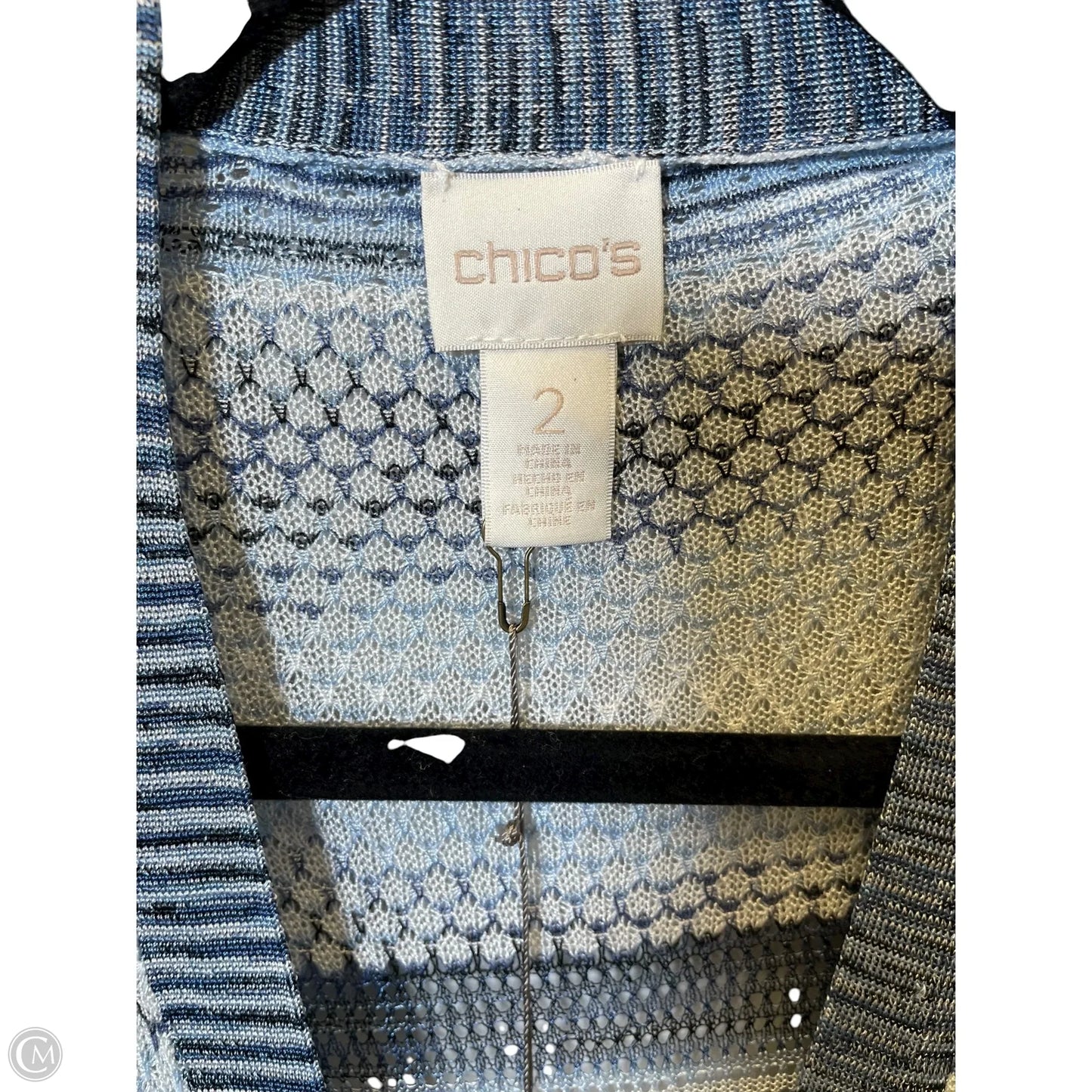 Kimono By Chicos In Blue, Size: L