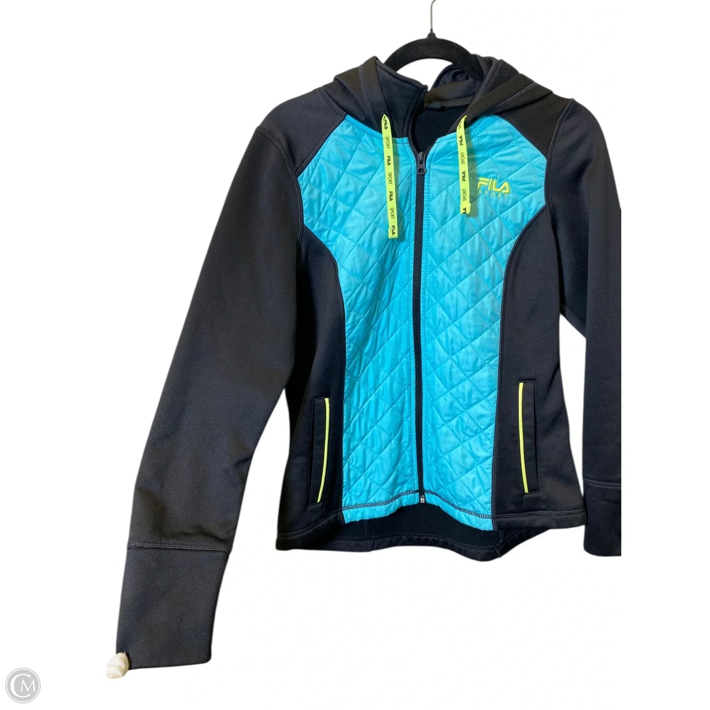 Athletic Jacket By Fila In Multi-colored, Size: M