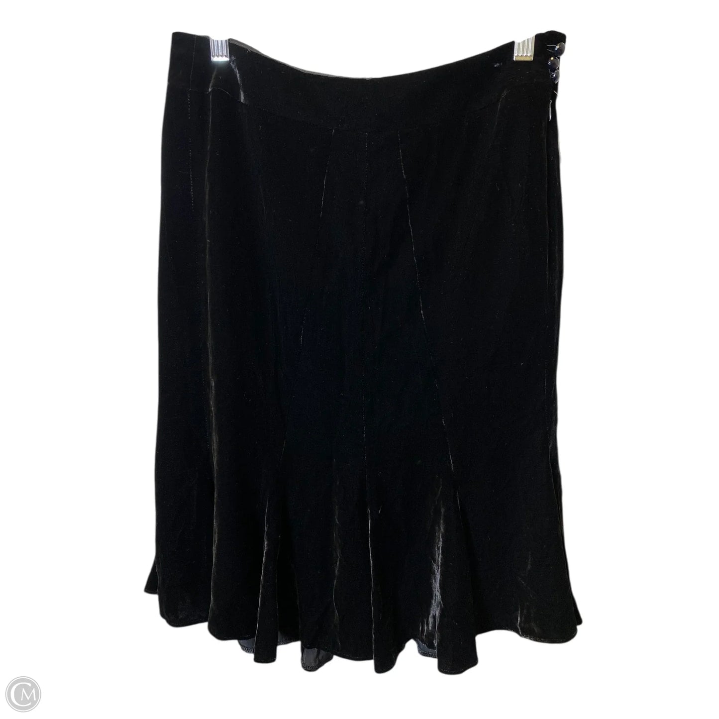 Skirt Midi By Loft In Black, Size: S