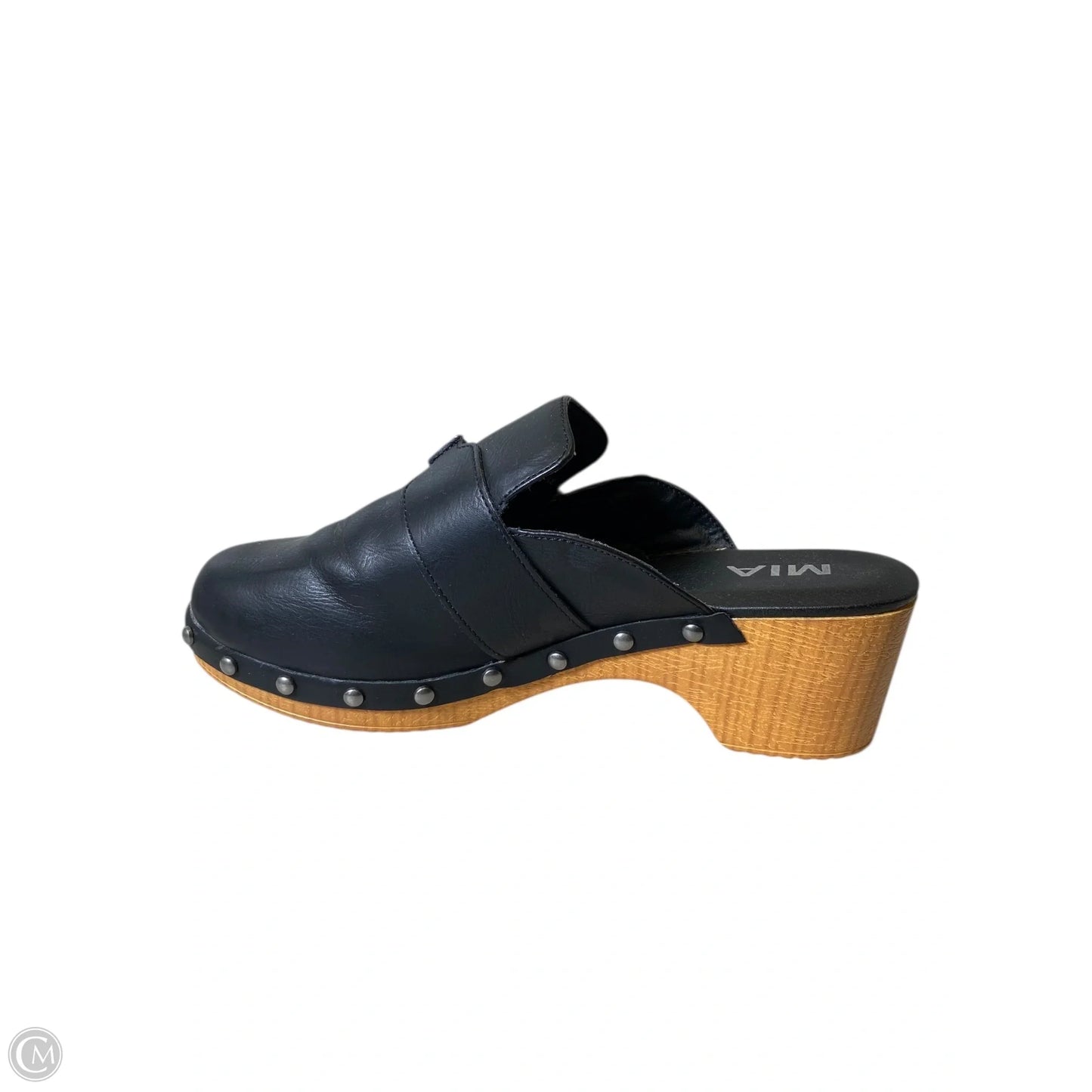 Shoes Heels Block By Mia In Black, Size: 9