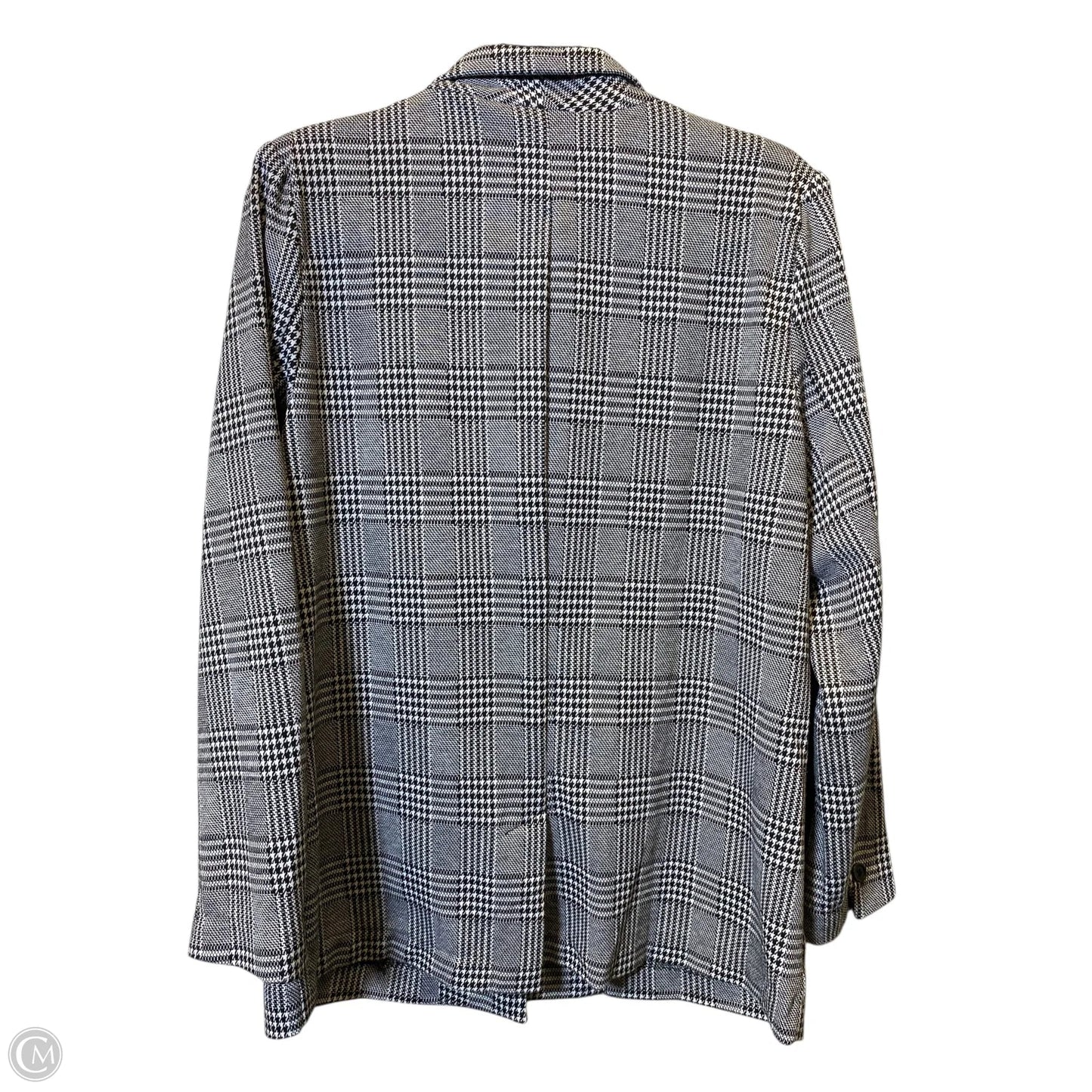 Blazer By Love Tree In Black & White, Size: L