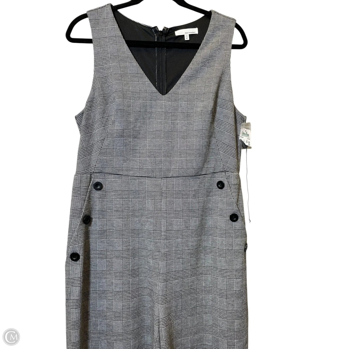 Jumpsuit By June & Hudson In Black & White, Size: Xl