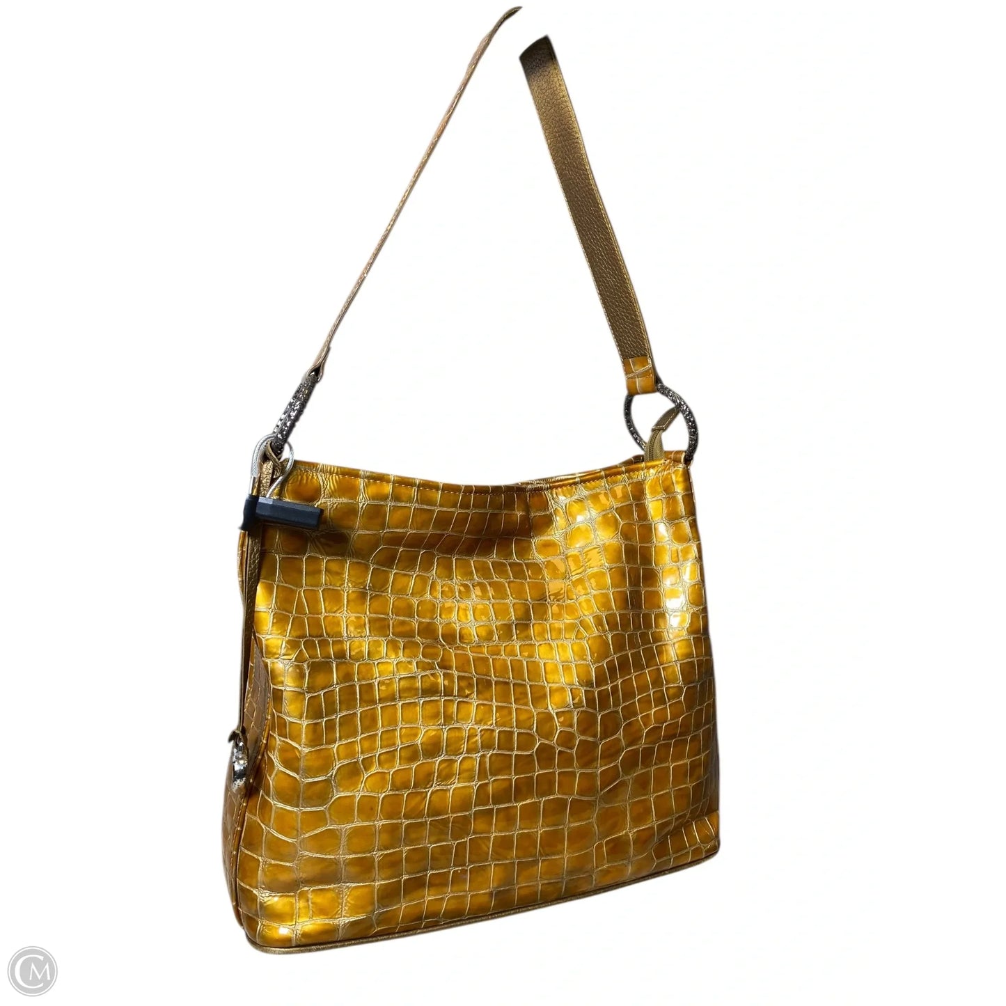 Handbag Leather By Brighton, Size: Large