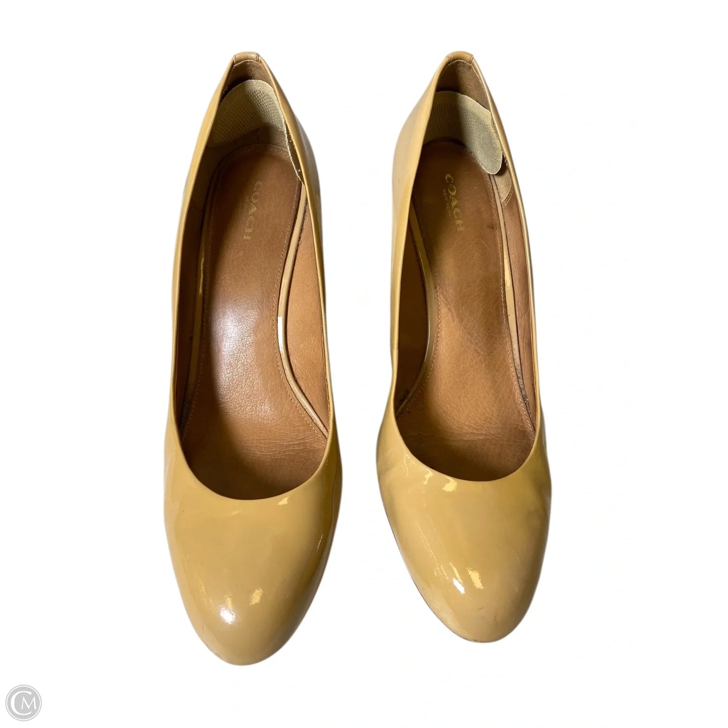 Shoes Designer By Coach In Beige, Size: 11