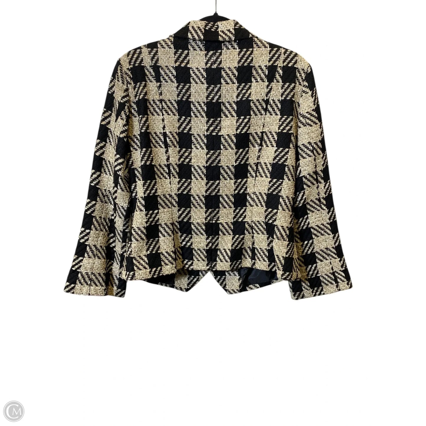 Blazer By Coldwater Creek In Black & Cream, Size: 14