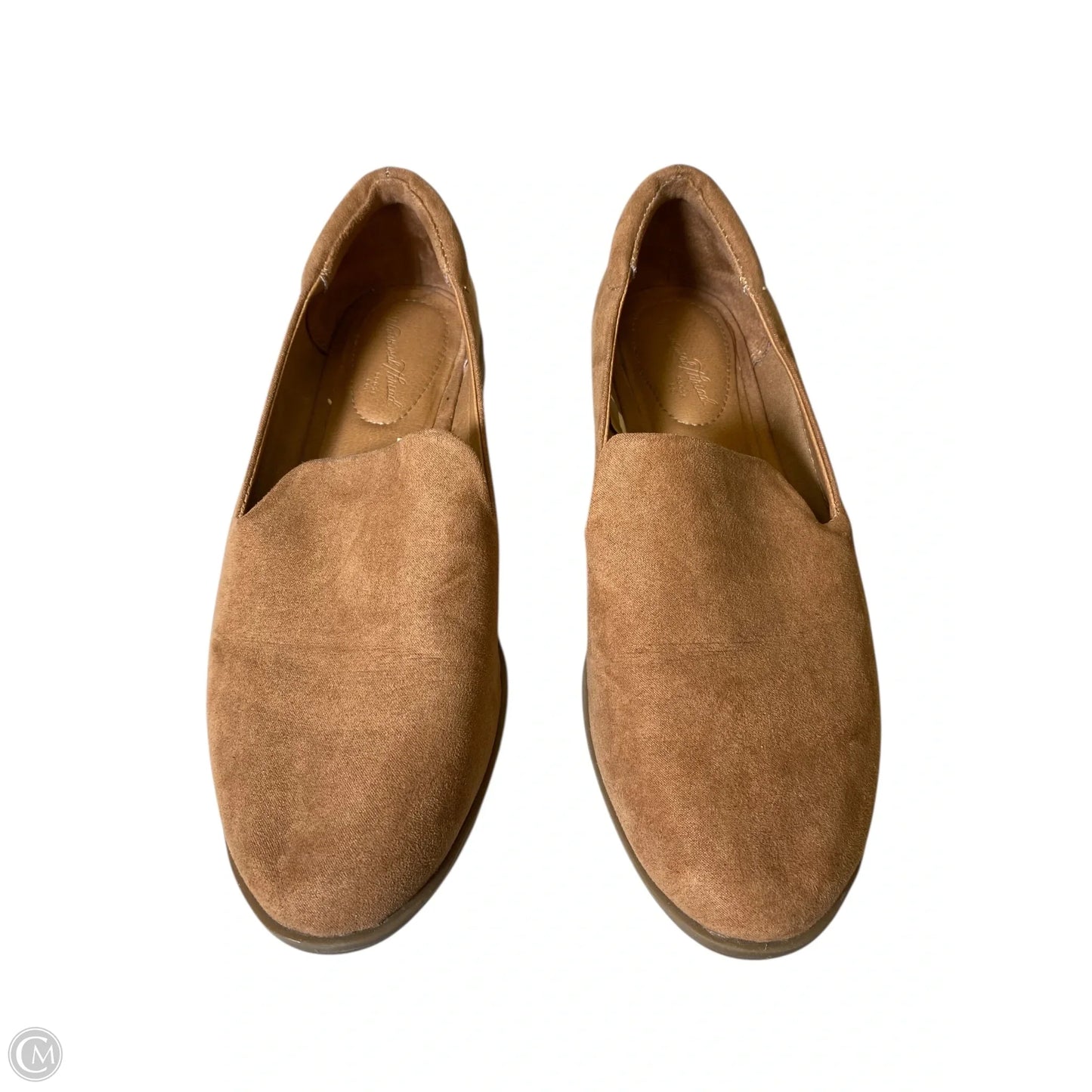 Shoes Flats By Universal Thread In Brown, Size: 5