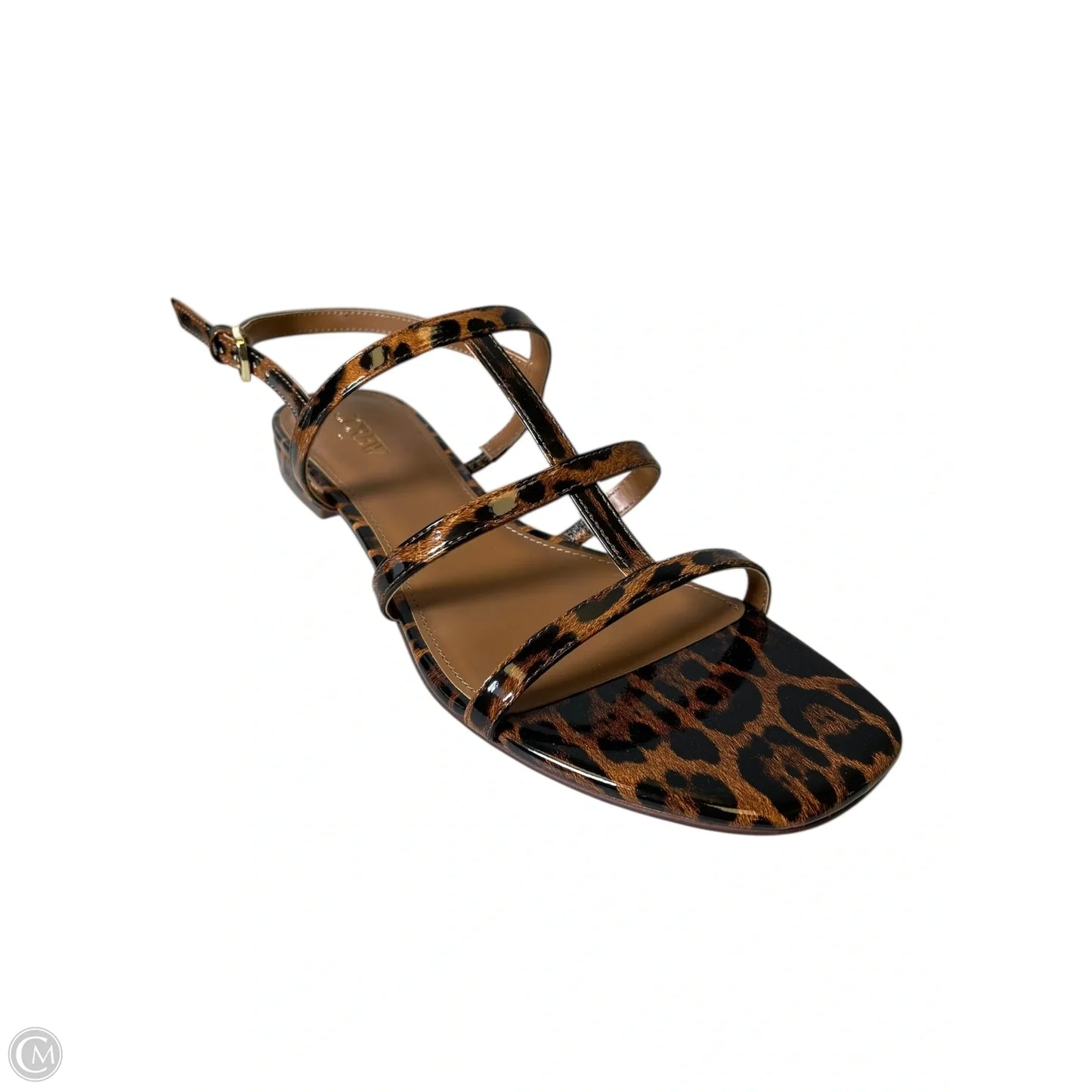 Sandals Flats By J. Crew In Animal Print, Size: 10