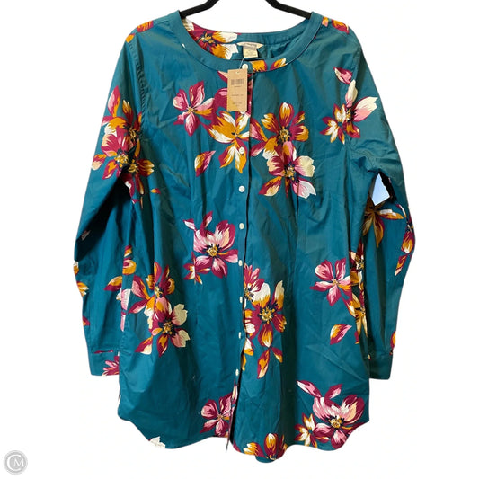 Top Long Sleeve By Duluth Trading In Multi-colored, Size: Xl