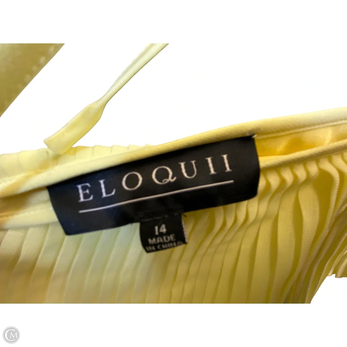 Dress Casual Maxi By Eloquii In Yellow, Size: 14