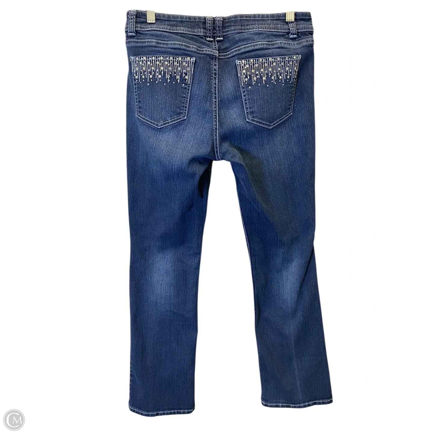 Jeans Boot Cut By Apt 9 In Blue Denim, Size: 10