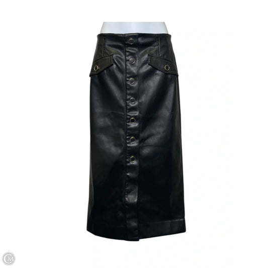 Skirt Maxi By Ann Taylor In Black, Size: 2