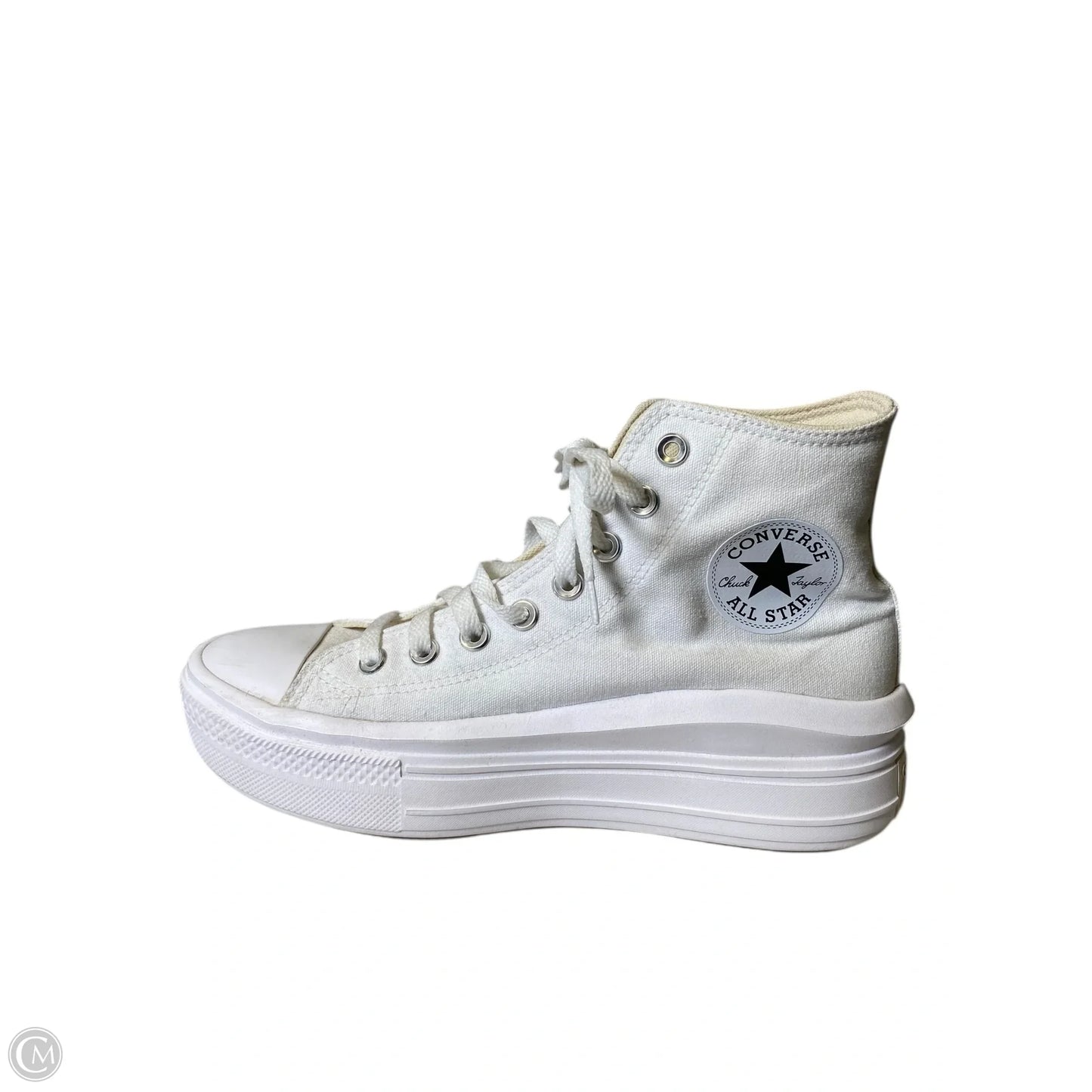 Shoes Sneakers Platform By Converse In White, Size: 9