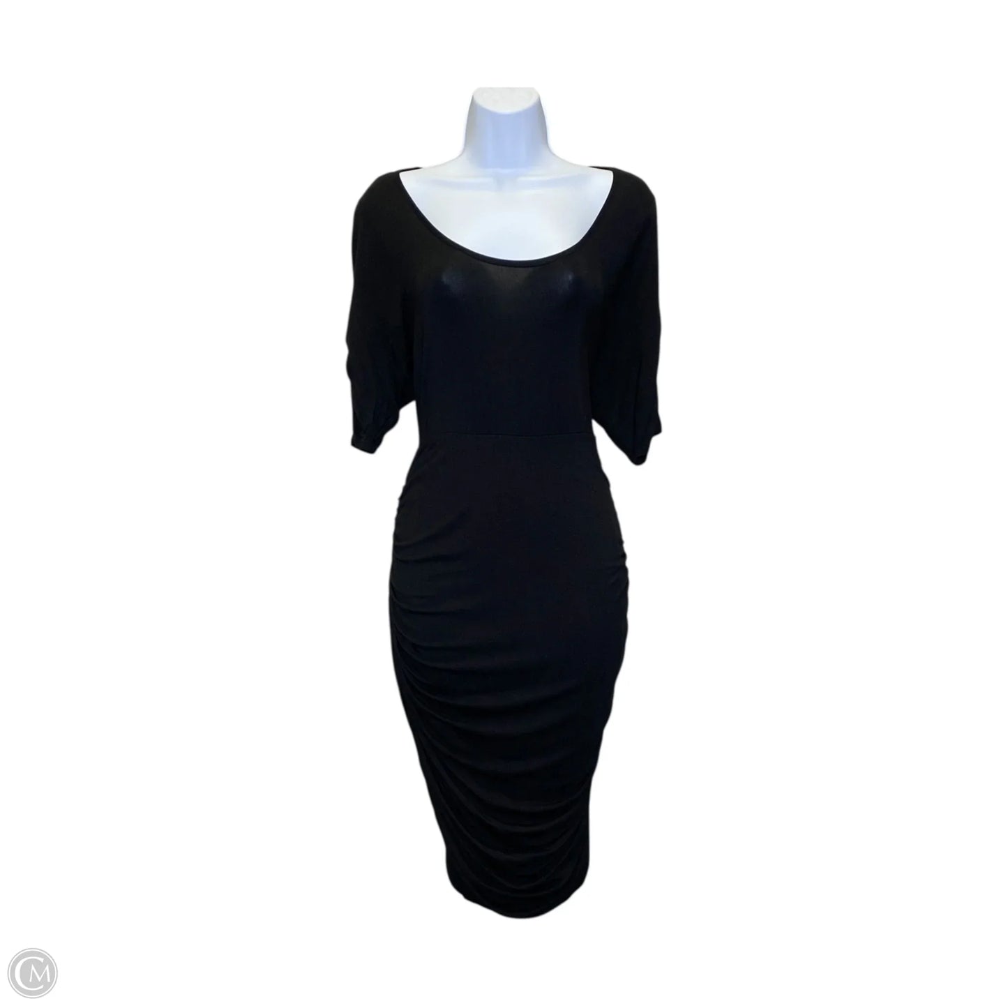 Dress Casual Midi By Torrid In Black, Size: L