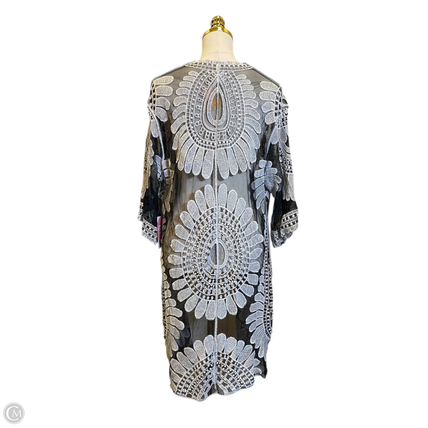 Kimono By Siren Lily In Black & White, Size: L