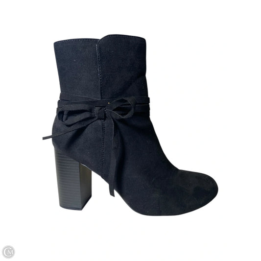 Boots Ankle Heels By Christian Siriano In Black, Size: 9