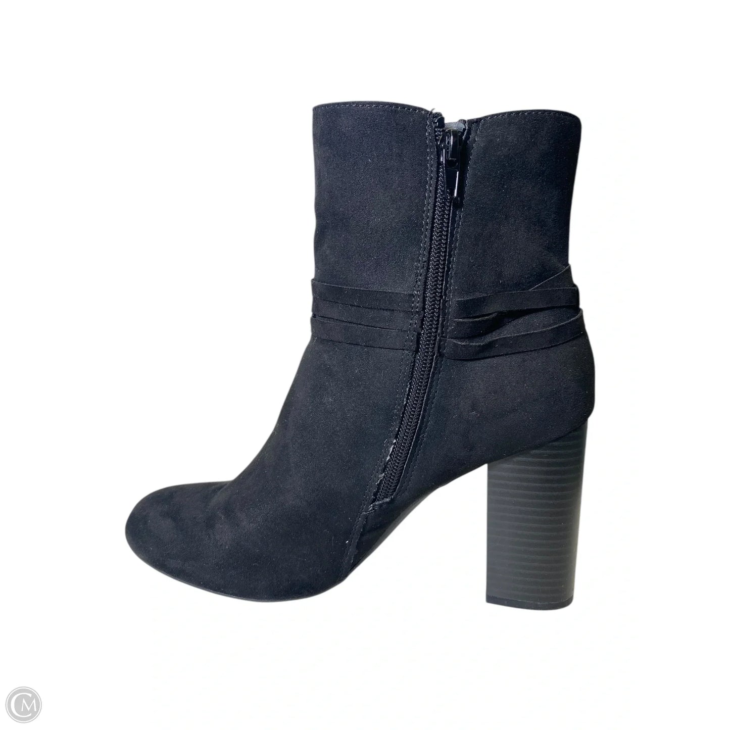Boots Ankle Heels By Christian Siriano In Black, Size: 9