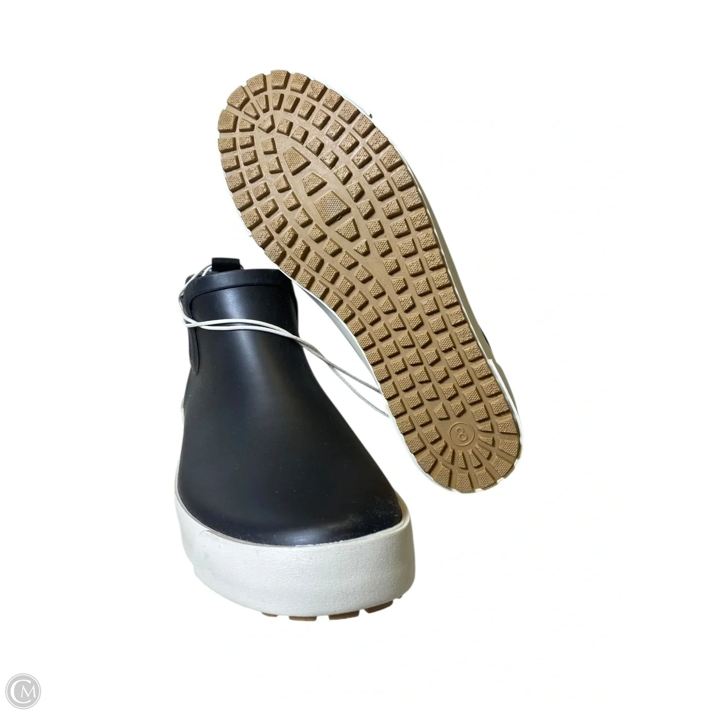 Boots Rain By Universal Thread In Black, Size: 8