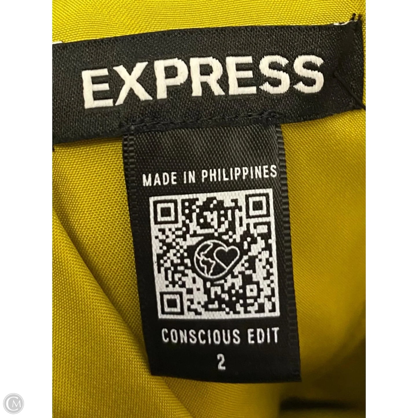 Romper By Express In Yellow, Size: Xs