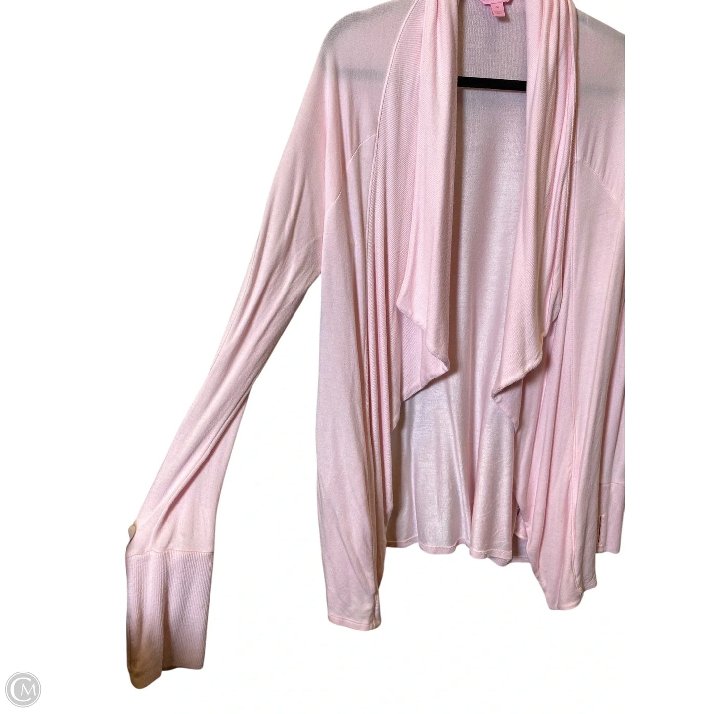 Sweater Cardigan Designer By Lilly Pulitzer In Pink, Size: M