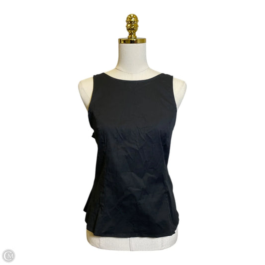 Top Sleeveless By Francesca's In Black, Size: L