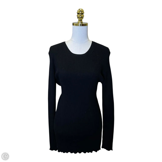 Sweater Luxury Designer By Prada In Black, Size: Xl