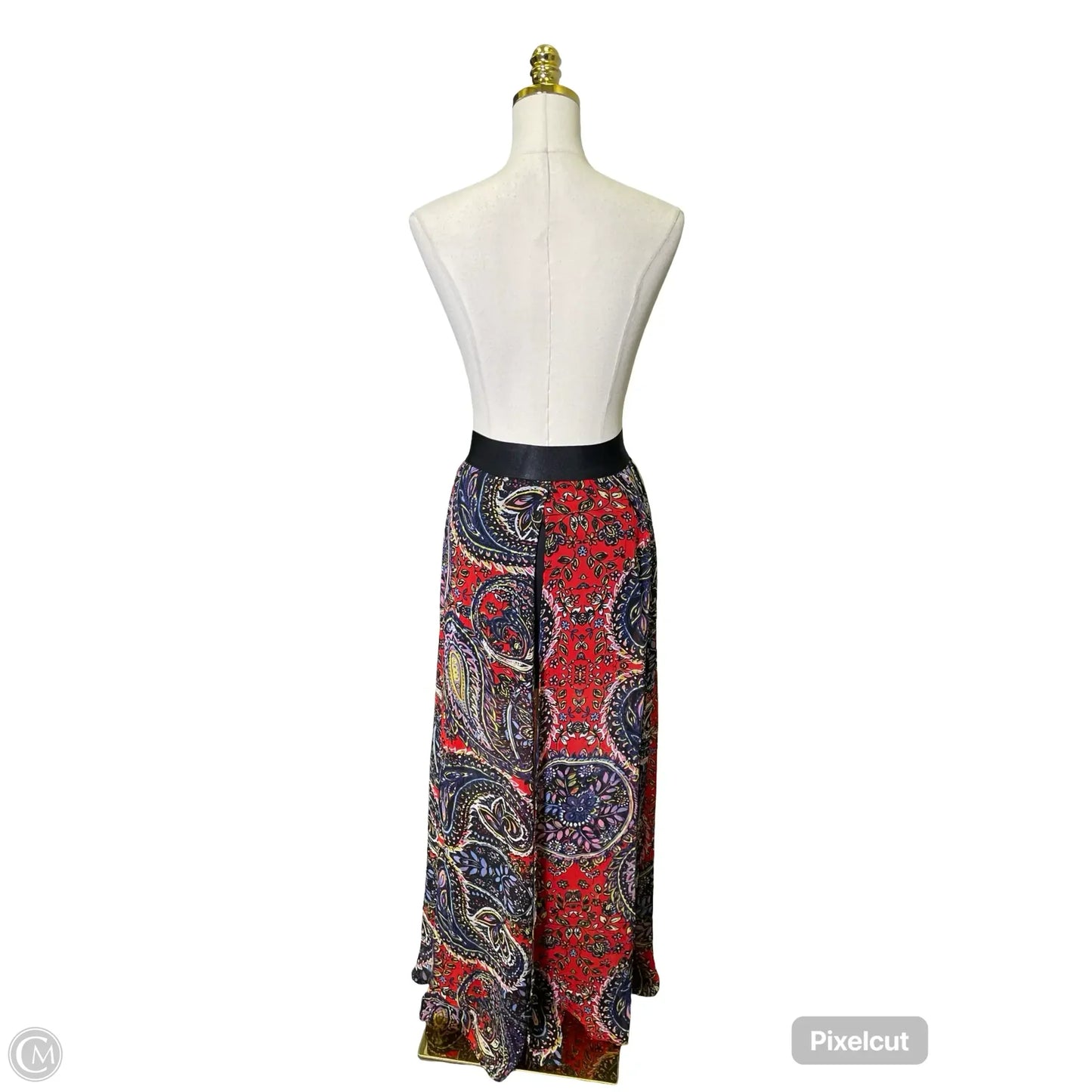 Skirt Maxi By Bebe In Multi-colored, Size: Xs