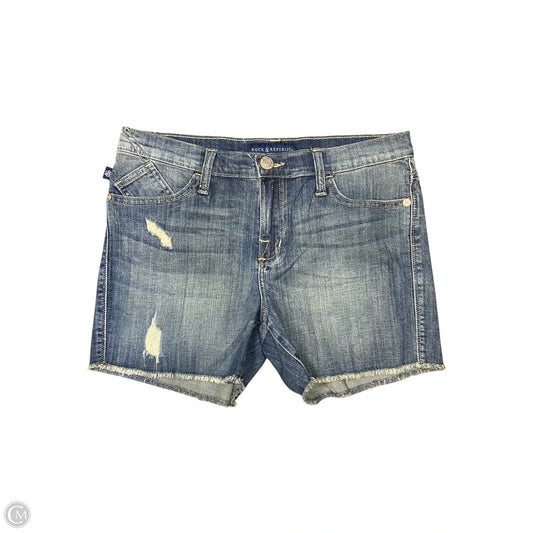 Shorts By Rock And Republic In Blue Denim, Size: 12