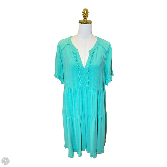 Dress Casual Midi By Umgee In Teal, Size: Xl