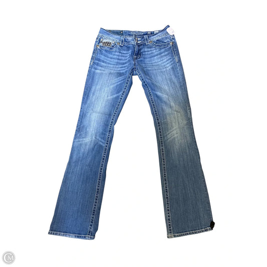 Jeans Boot Cut By Miss Me In Blue Denim, Size: 30