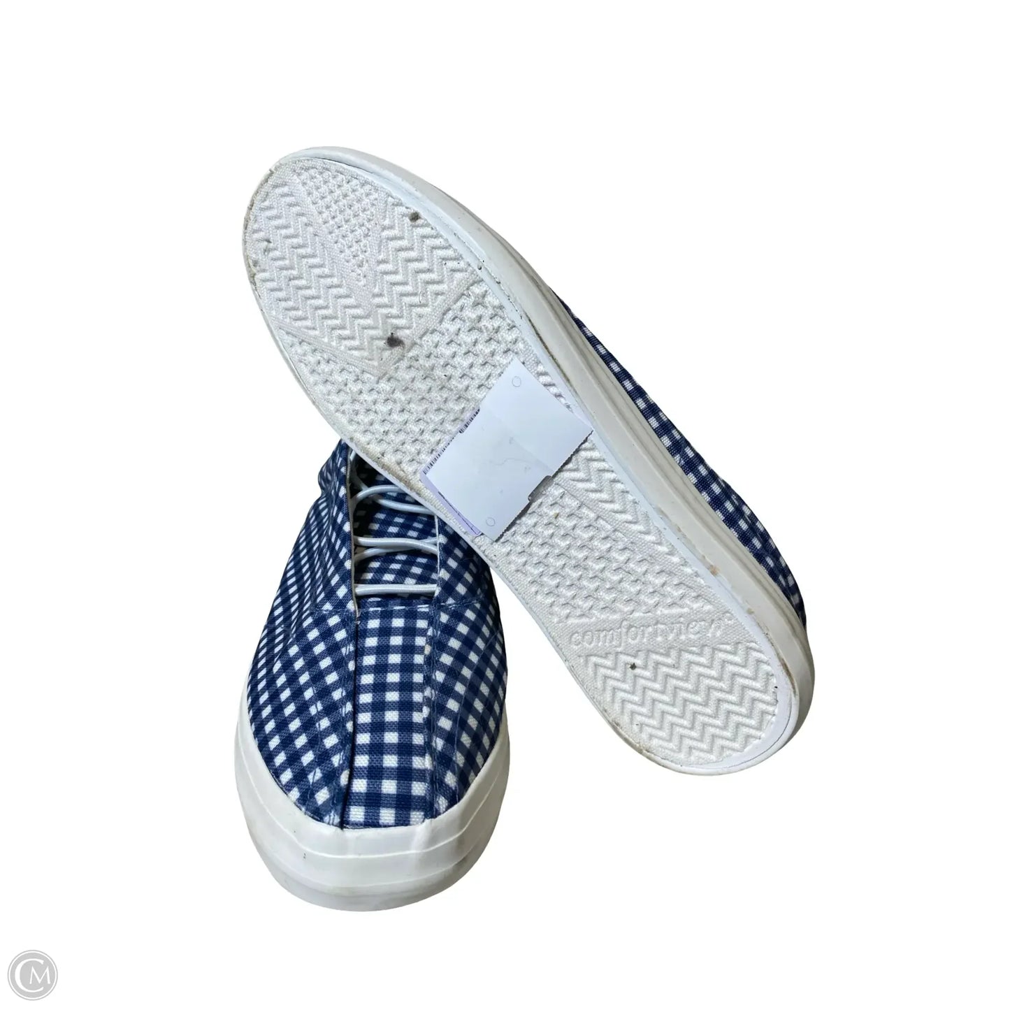Shoes Sneakers By Clothes Mentor In Plaid Pattern, Size: 9