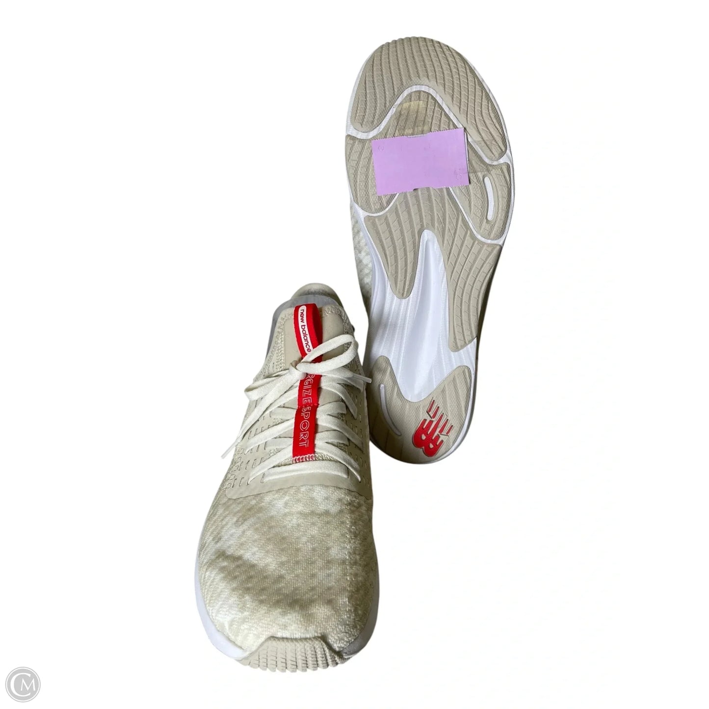 Shoes Athletic By New Balance In Tan & White, Size: 11
