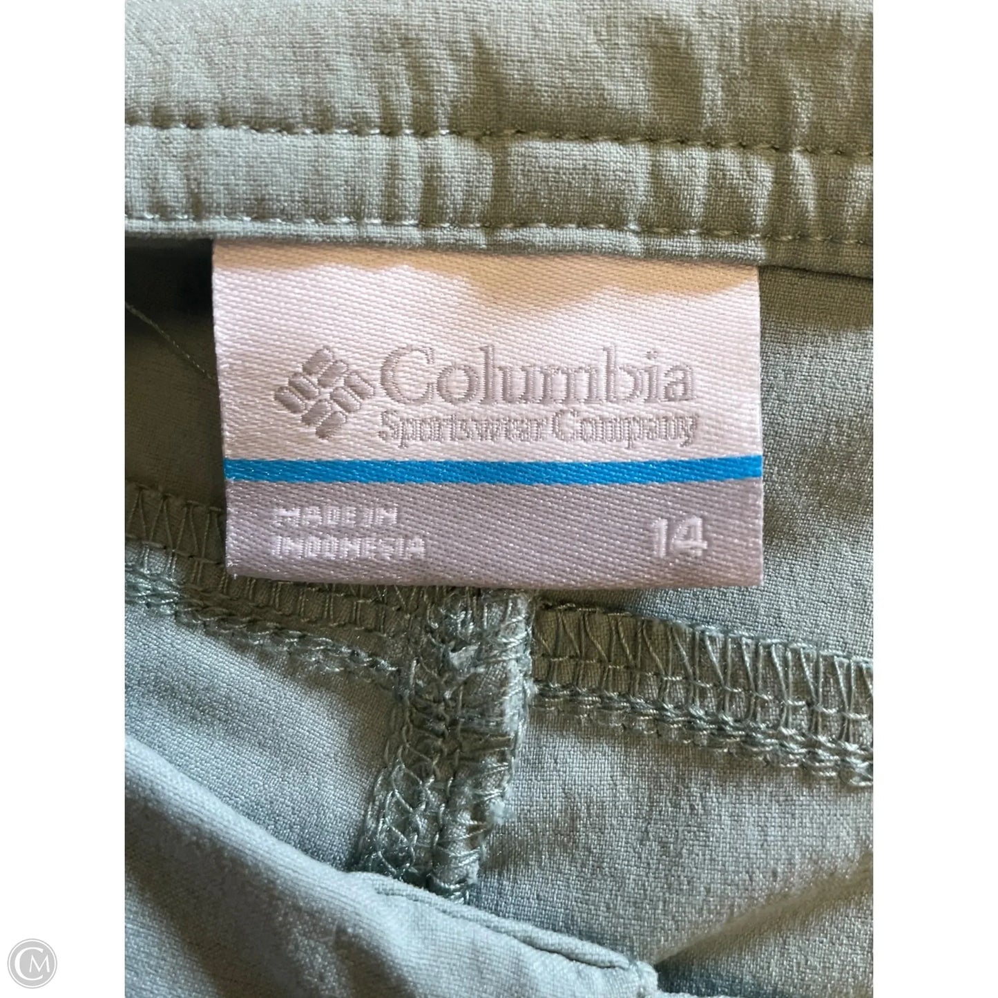 Athletic Pants By Columbia In Green, Size: 14