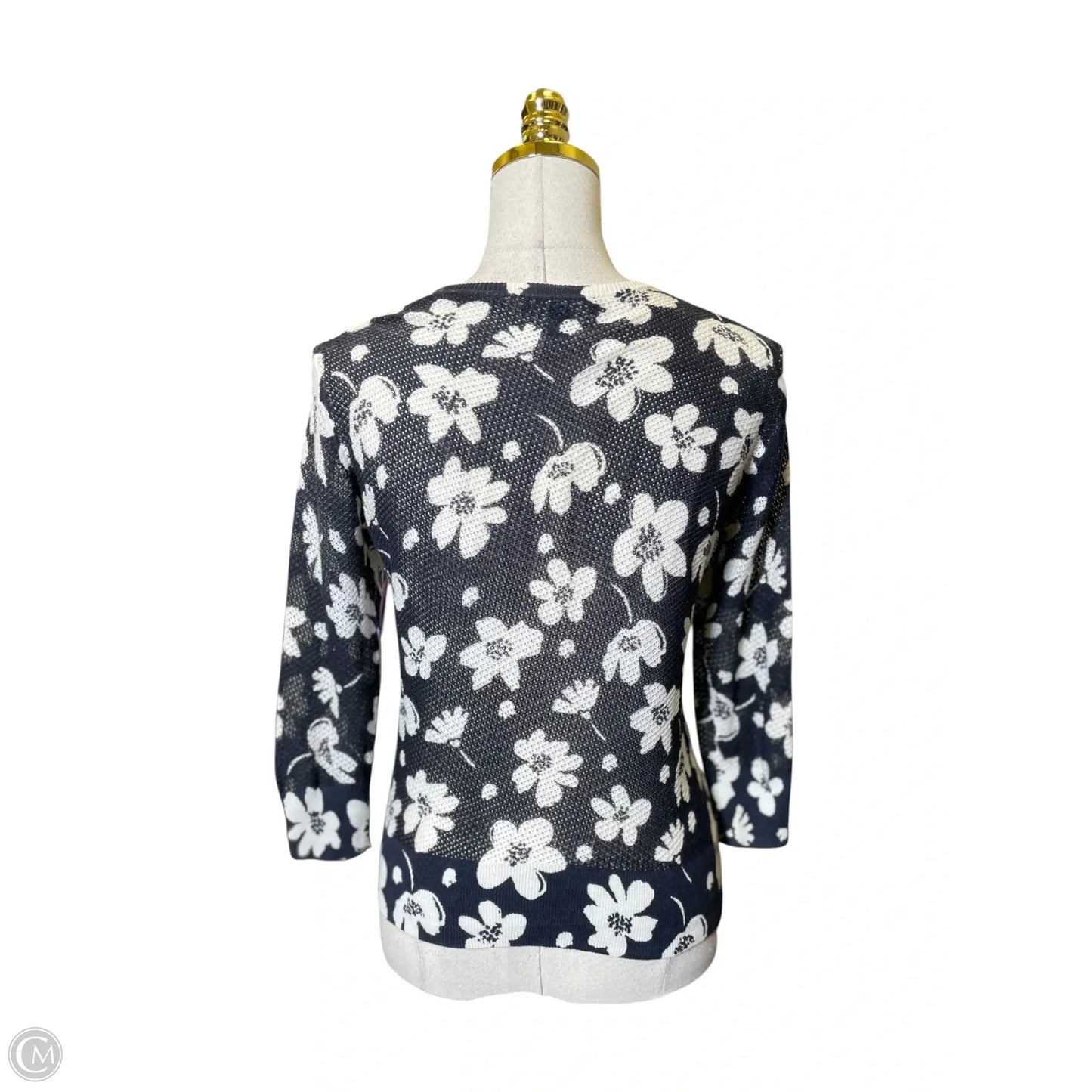 Top Long Sleeve By Ann Taylor In Floral Print, Size: Xs