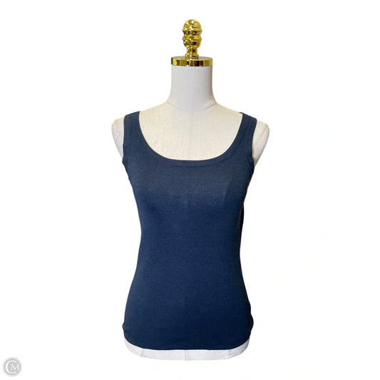 Tank Top By Akris In Navy, Size: L