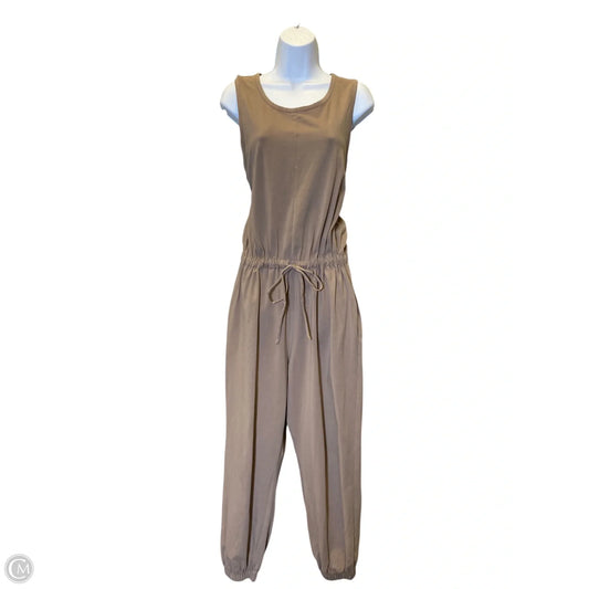 Jumpsuit By Evereve In Beige, Size: L