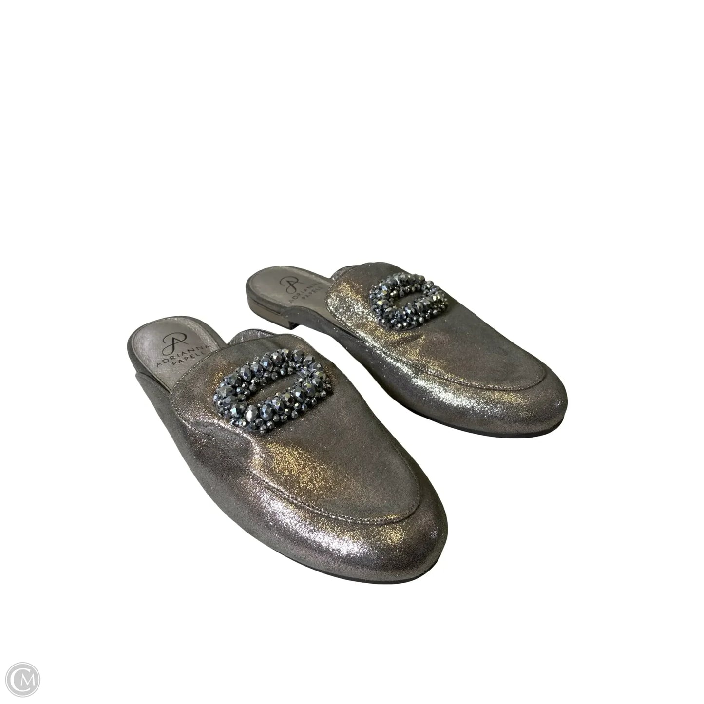 Shoes Flats By Adrianna Papell In Silver, Size: 8