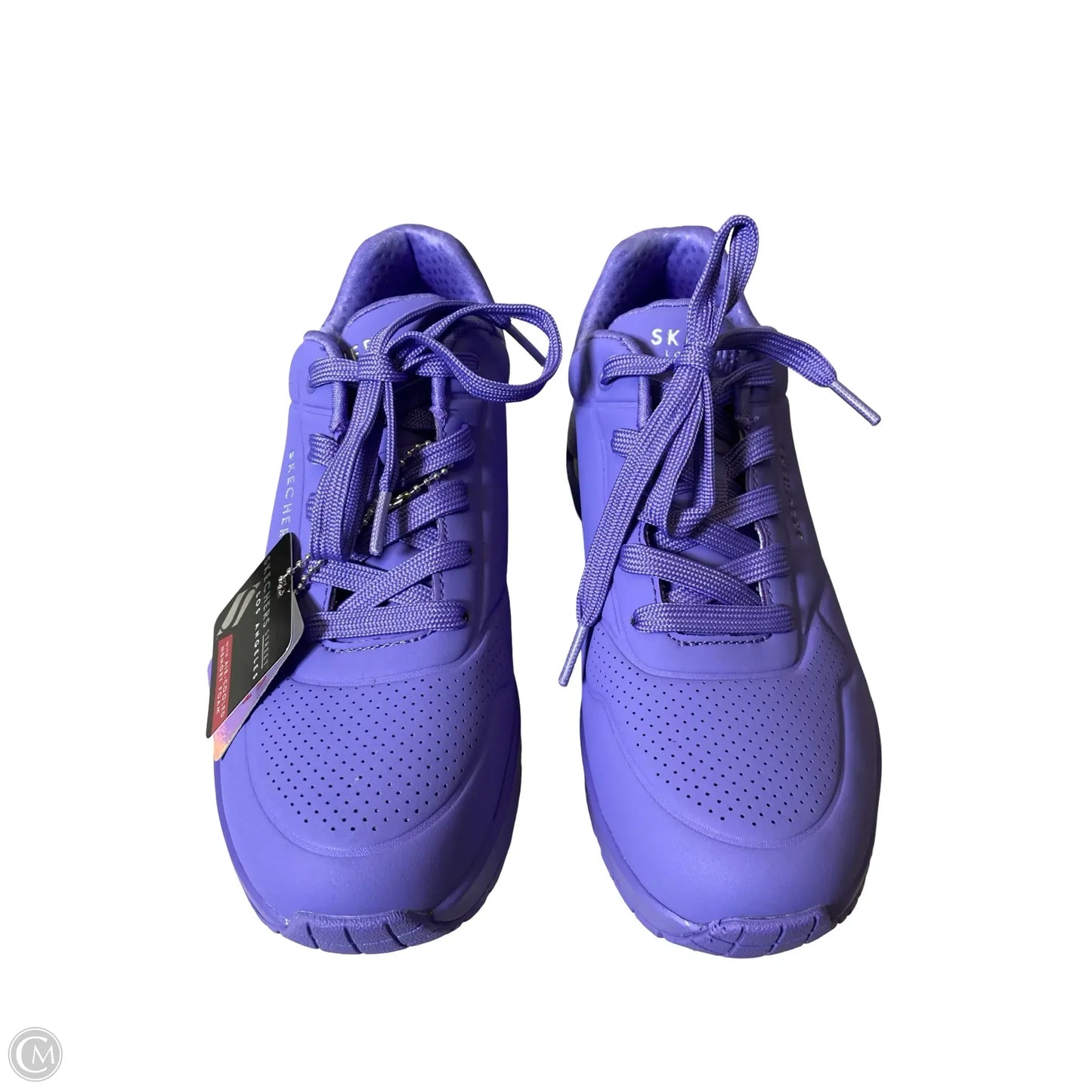 Shoes Sneakers By Skechers In Purple, Size: 9