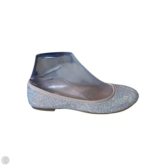 Shoes Flats By Gianni Bini In Silver, Size: 6
