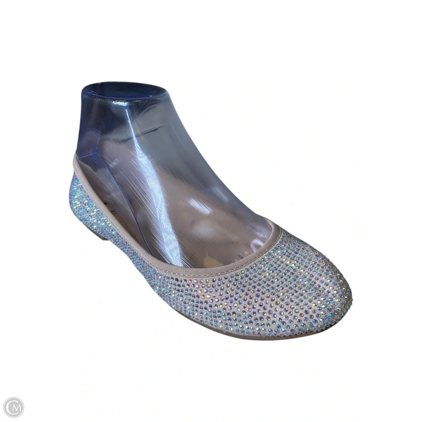 Shoes Flats By Gianni Bini In Silver, Size: 6