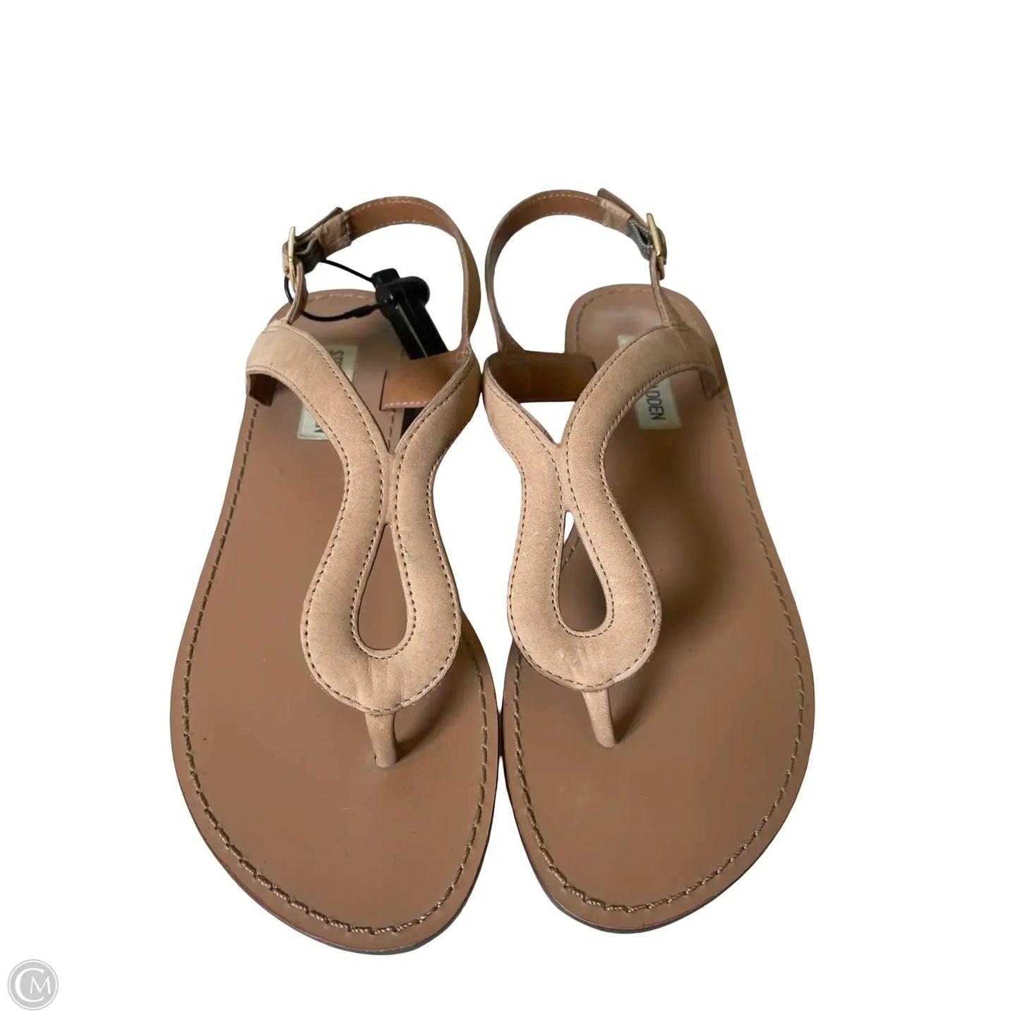 Sandals Flats By Steve Madden In Beige, Size: 5.5