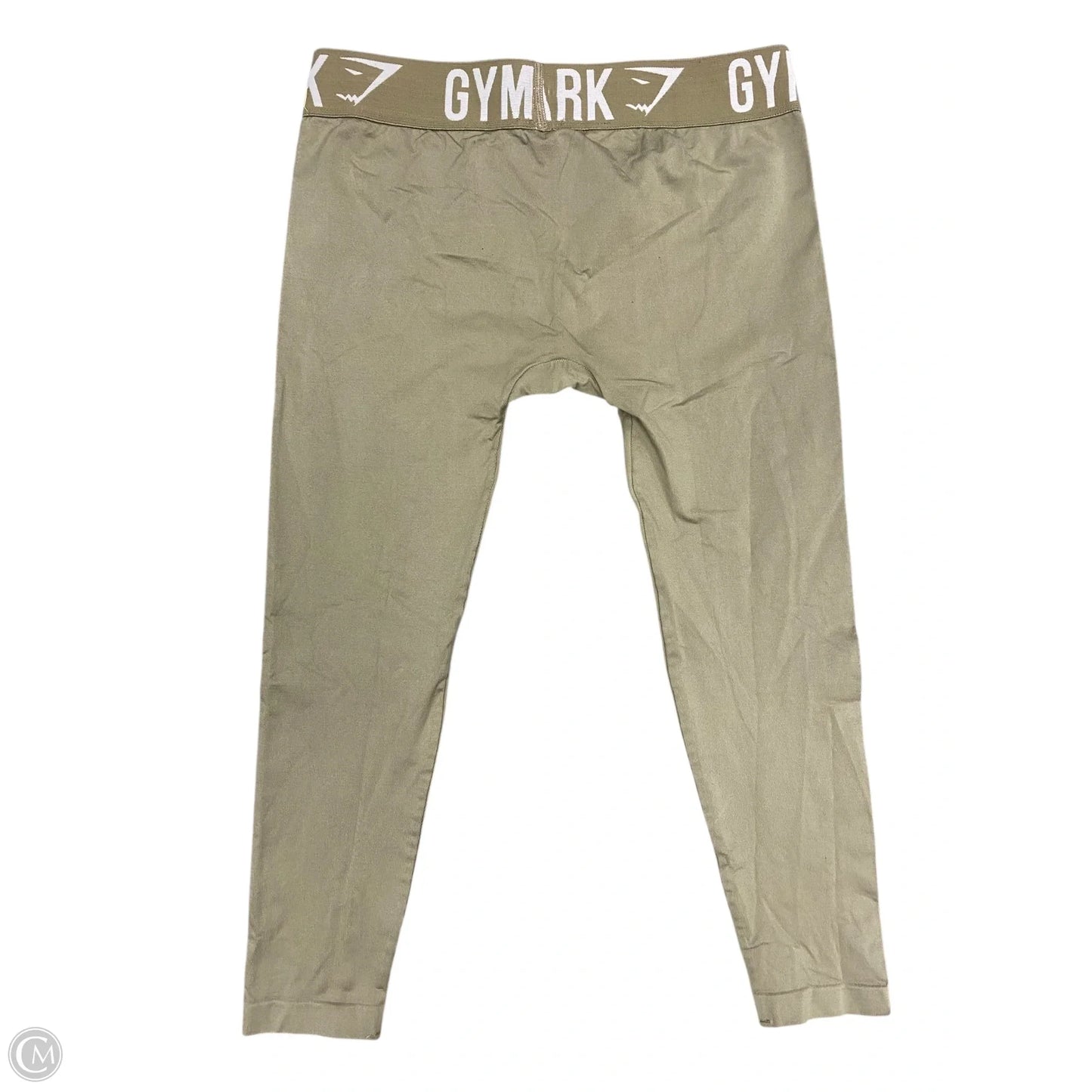 Athletic Leggings By Gym Shark In Green, Size: S