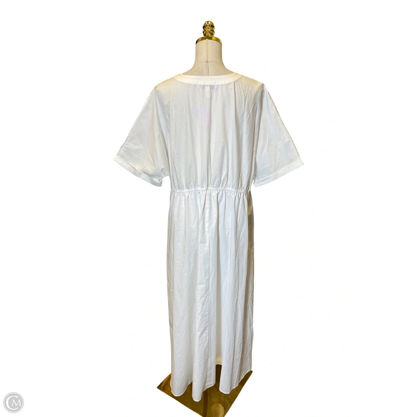 Dress Casual Maxi By Ellen Tracy In White, Size: Xl