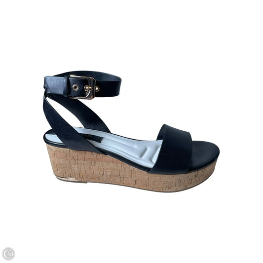 Shoes Heels Wedge By Franco Sarto In Black, Size: 8.5