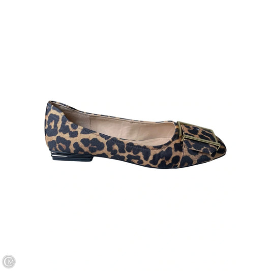 Shoes Flats By Franco Sarto In Animal Print, Size: 8.5