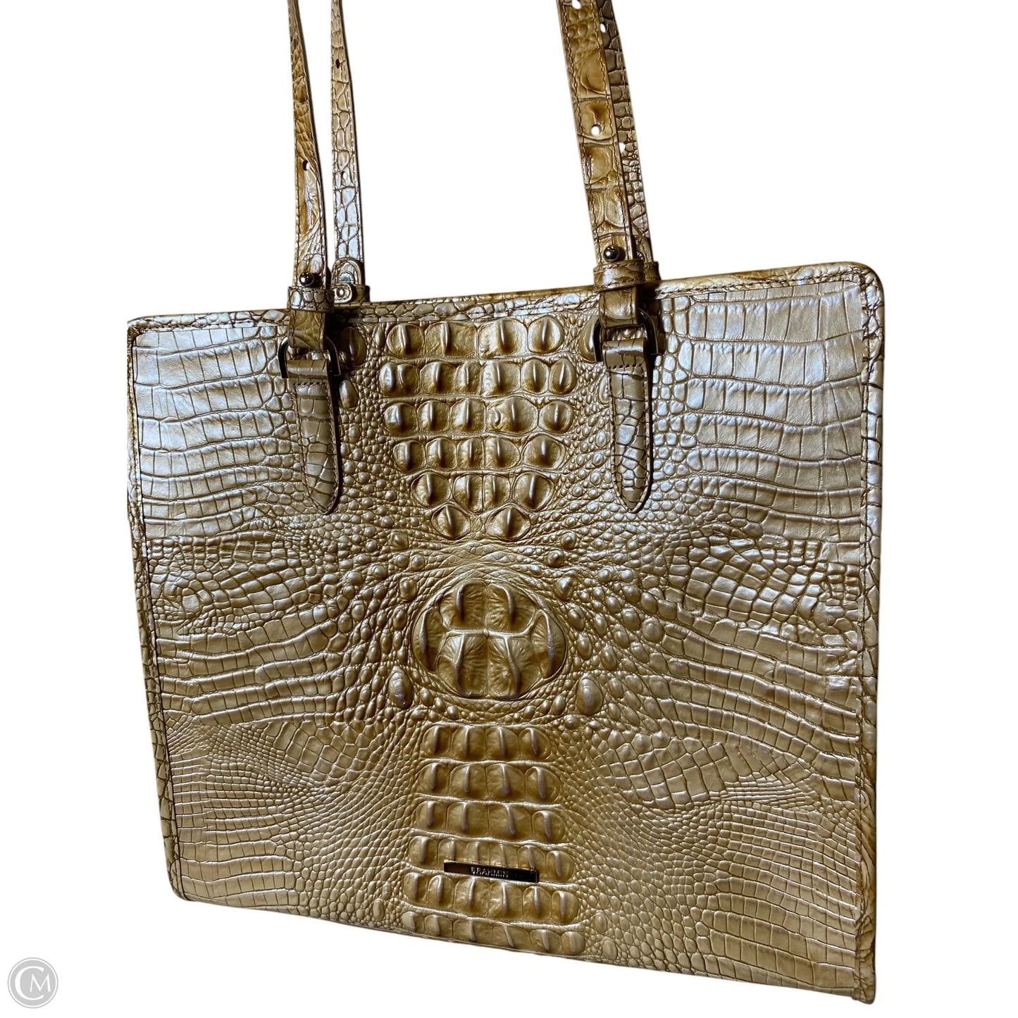 Handbag Designer By Brahmin, Size: Large