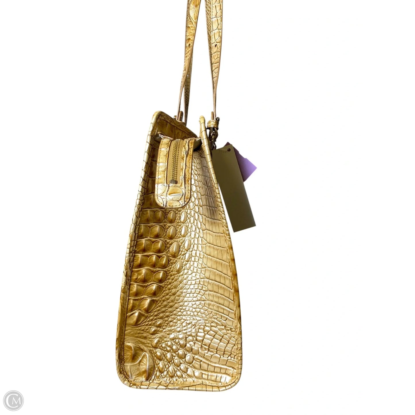 Handbag Designer By Brahmin, Size: Large