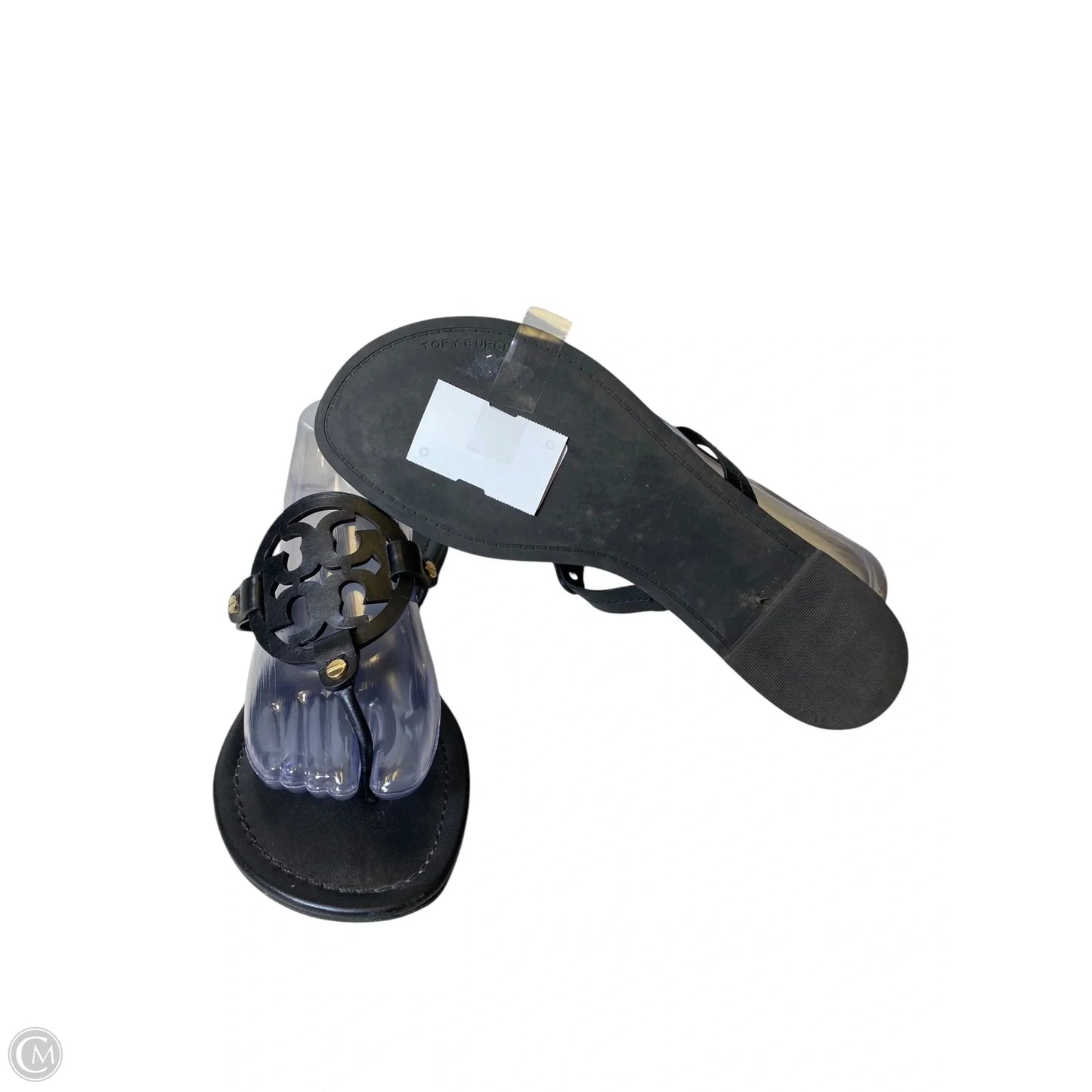 Sandals Designer By Tory Burch In Black, Size: 10